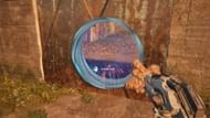 Create a hole in the worn-out wall using the Driller (Image via Croteam)